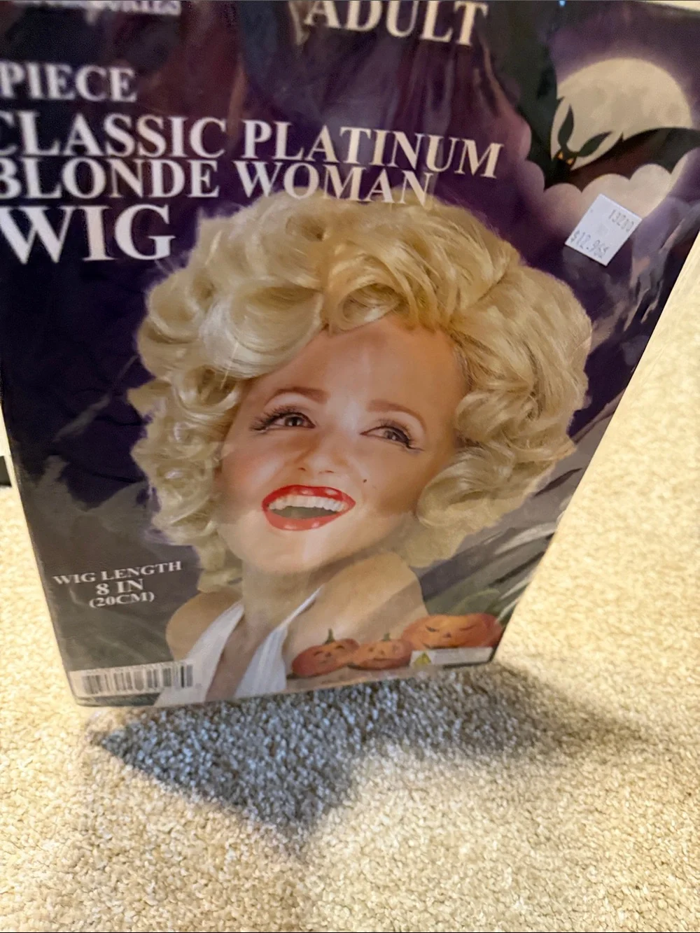 5/$25💗 Classic Platinum Blonde Women Wig - Adult NWT